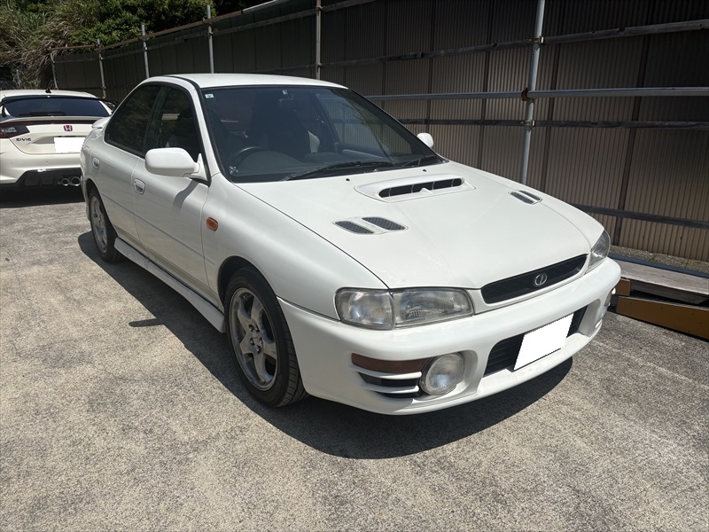 インプレッサ　ＣＧ８ エアコン修理
